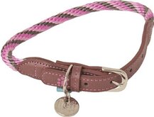 Lief! Halsband Girls Beige / Roze - 45X1 CM