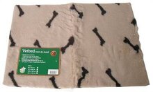 Vetbed met bot motief beige 150x100 cm