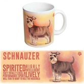 Koffie beker Schnauzer hond