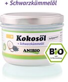 Anibio Kokosolie met Zwarte komijnzaad olie 400ml (Bio)