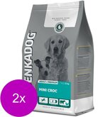 Denkadog Mini Croc - Hondenvoer - 2 x Rund Kip 2.5 kg