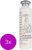 Greenfields Hondenshampoo En Conditioner - Hondenvachtverzorging - 3 x 250 ml