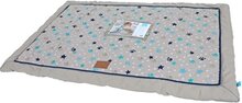 Lief! Benchkussen Boys - Beige/Blauw - XS: 58 x 42 cm