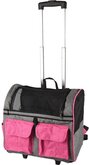 Flamingo Kiara - Hondendraagtas - 46 x 32 x 46 - Roze;Grijs