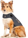 Thundershirt Antistress Vest - Natuurlijk middel tegen vuurwerkangst - Hond - Grijs - L - 64-76 cm