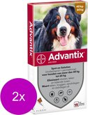 Advantix Spot On 600 6 ml - Anti vlooien en tekenmiddel - 2 x 4 pip 40-60 Kg