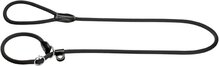Hunter Retrieverlijn met Stop Freestyle - Hondenriem - Zwart - 8 mm x 170 cm