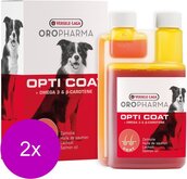 Versele-Laga Oropharma Opti Coat Omega-3 & Caroteen - Voedingssupplement - Huid - Vacht - 2 x 250 ml