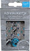 Lief! Adreskoker Met Poot Boys Lichtblauw - 2.5X1X6 CM