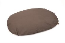 Designed by lotte hondenkussen girco ovaal bruin 97x67x10 cm