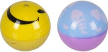 Flamingo Wobbler Flashing Ball - Hondenspeelgoed - 4.5 cm - Geel