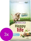 Happy Life Junior Kip - Hondenvoer - 3 x 3 kg