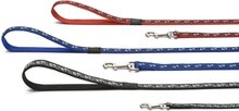 Beeztees Poot Motief - Hondenriem - Rood - 120 cm x 20 mm