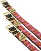 Honden halsband leer "SUUS" SIZE S