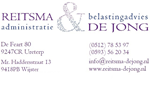 Logo REITSMA & DE JONG, administratie en belastingadvies