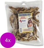 Antos Kippenpoten Gedroogd Kip - Hondensnacks - 4 x 200 g