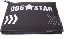 Lex & max dogstar hondenkussen boxbed  75x50x9cm grijs