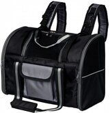 Trixie hondentas marvin zwart / grijs 42x29x21 cm