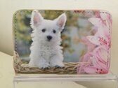 Portemonnee puppy Zwitserse Witte Herdershond