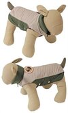 Boony hondenregenjas magic dragons lichtgrijs 40 cm