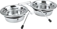 Nobby eetbak Silent Diner - RVS - 2x Ø 21 cm