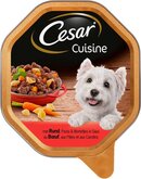 Cesar Cuisine - Rund/Pasta/Wortelen in Saus - Hondenvoer - 14 x 150 g