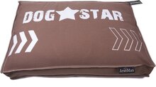 Lex & max dogstar hondenkussen boxbed  120x80x9cm taupe