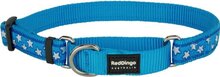 Red Dingo Martingale Correctie Halsband Hond 25mm 41-62cm MC-ST-TQ-25