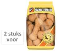 2 stuks! hondenvoer grote kluif Voskes