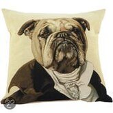 Mars & More Sierkussen kussen poncelet aristo hond bulldog