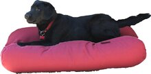 Dog's Companion hondenkussen - XL - 140 x 95 cm - Meubelstof - Karmijn Rood