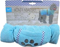 Lief! - Hondenbadjas Boys - XL - 50-80cm