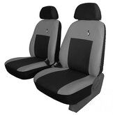 Bila voorstoelen Road Zwart/Grijs Art.nr 90108