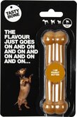 Tasty Bone Peanut Butter - Hond - Kauwspeelgoed - Toy: 11 cm - Honden tot 6 kg