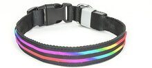 LED Halsband Oplaadbaar Multicolor 50 - 60cm PX1 Hilox