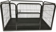 Hondenbench 2 deurs- 123x77x83 cm +Tussenschot