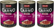 Gran Carno - Hondenvoer - Rund + Hart - 400g - per 3 stuks
