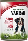 Yarrah Biologische Hondenvoer - Brokjes in Saus met Brandnetel & Tomaat - 12 St à 405 gr