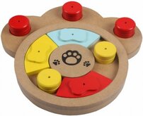 IQ -1 Honden Intelligentiespeelgoed Hout - 23x23cm