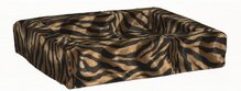 Hondenmand bonfire zebra zwart/bruin  120x100 cm