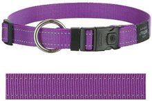Rogz For Dogs Lumberjack Halsband - Paars - 25 mm x 43-73 cm