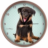 Beige hondenklok Rottweiler 25 cm