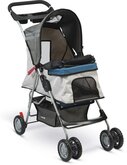 Beeztees Cresto - Hondenbuggy - Grijs / Turquoise - 87 cm
