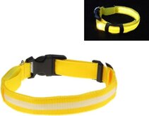 LED Halsband GEEL XS