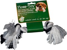 Gebr de Boon flosstoy zwart wit klein