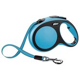 Flexi Rollijn New Comfort Tape L 5 m - Hondenriem - Blauw Tot60kg