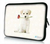 Laptophoes 17,3" klein hondje - Sleevy