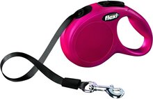 Flexi New Classic - Hondenriem - Rood - XS - 3M