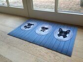 Deco-star dieren 50x80cm 3 grappige honden