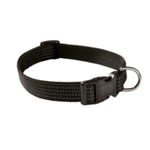 Adori Veiligheidshalsband Reflectie Zwart - Hondenhalsband - 22-38x1.5 cm